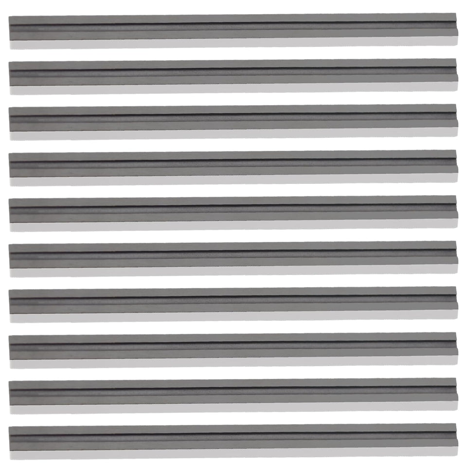 HUGEARM 3-1/4 inch planer blades in packaging, 10 pieces included for versatile projects.