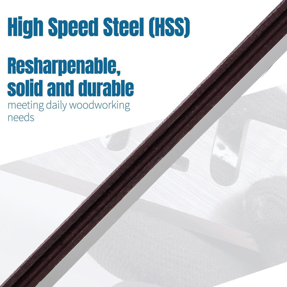 HUGEARM 82 mm HSS edge close-up for precise, durable cuts.