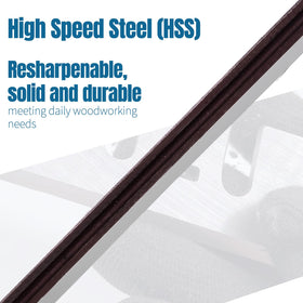 HUGEARM 82 mm HSS edge close-up for precise, durable cuts.