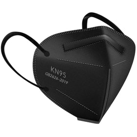 HUHETA KN95 mask with elastic ear loops for comfortable wear.
