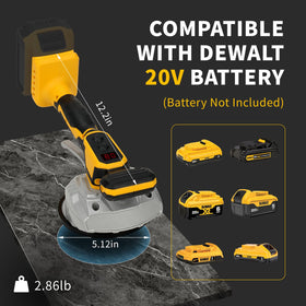 HUICCN tile vibration machine digital display shows eight speed settings for precision control.
