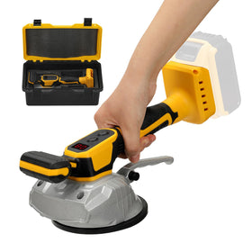 HUICCN tile vibration machine front view shows compact design for easy handling.