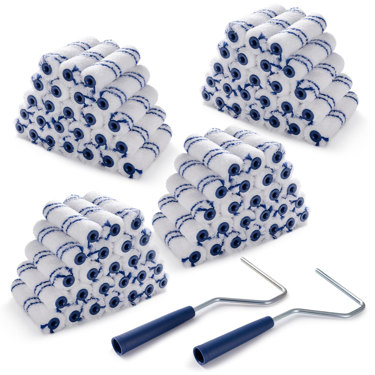 HUIROOWL 4-inch microfiber roller cover for smooth, even wall application