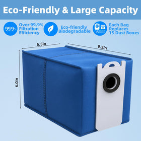 HUIZHEN UltraVision bag slot insertion demonstrates proper fit for self-emptying cycle.