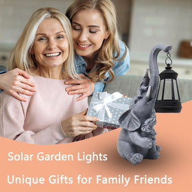 Hulonrua decorative yard art lamp brightens outdoor areas with charm