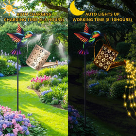Hulonrua durable IP65 solar lights for yard offer weatherproof glow