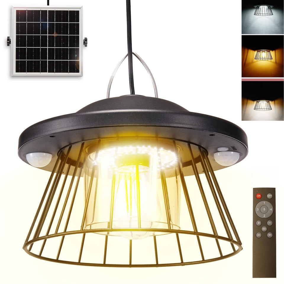 HULPPRE 3000lm solar light for indoor and outdoor use, reliable illumination