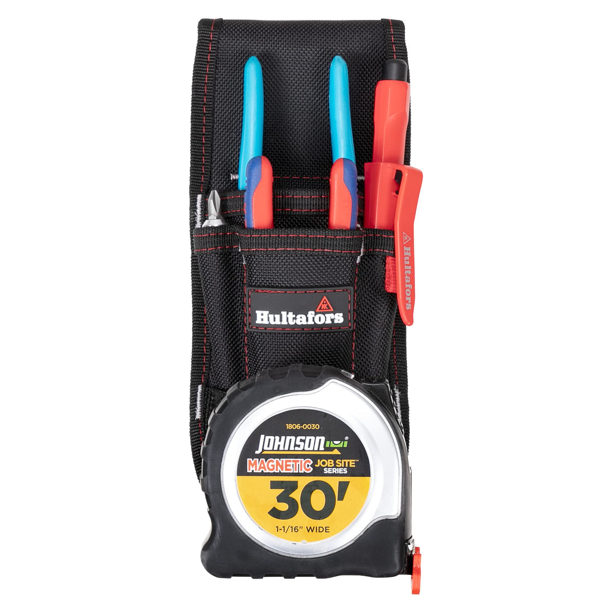 Hultafors HT5173 heavy-duty tool holder front view with ergonomic design for easy tool access.