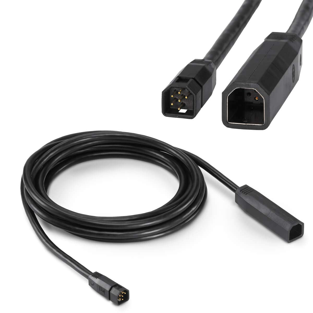 Humminbird extension cable 10ft for transducers enables flexible mounting