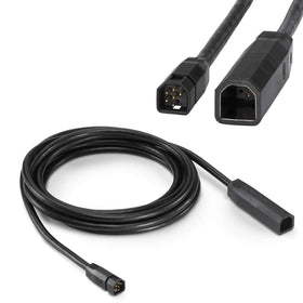 Humminbird extension cable 10ft for transducers enables flexible mounting