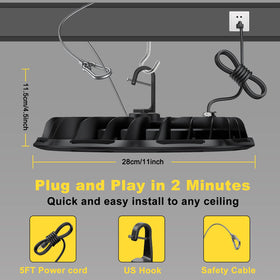 Hunhun IP65-rated light withstands wet and dusty shop environments