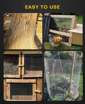 Hunka chicken coop wire mesh cut-to-fit for versatile projects