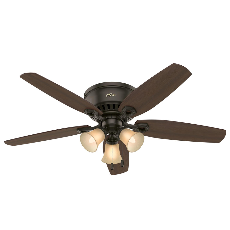 Hunter Builder 53327 bronze finish for timeless style and reliable airflow.
