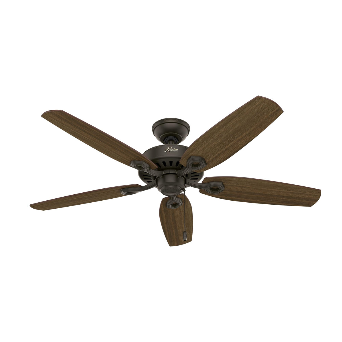Hunter Builder Elite 52-inch bronze fan no light for versatile indoor cooling