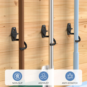 HUPBIPY Independent hook arrangement lets you customize your wall layout