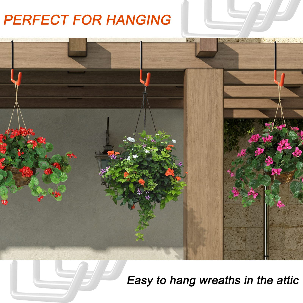 HUPBIPY sports gear garage hook organizes gear like bats and bags