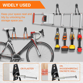 HUPBIPY 12-hook set with various sizes for versatile storage