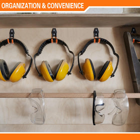 HUPBIPY versatile storage solution for garden tools, hoses, and bulk items.