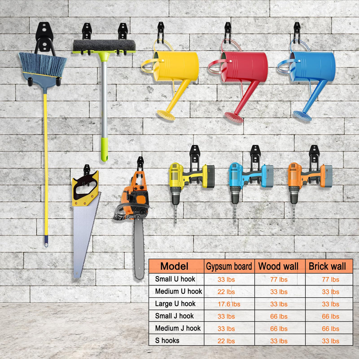 HUPBIPY versatile storage solution for garage, workshop, or shed.