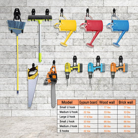 HUPBIPY versatile storage solution for garage, workshop, or shed.