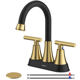 Hurran four-inch centerset faucet ideal for compact sinks