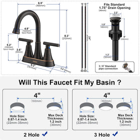 Includes Hurran supply hoses for quick, DIY installation.