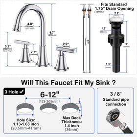 Hurran lead-free stainless steel faucet for durable, safe use