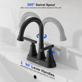 Hurran pop-up drain with overflow and built-in strainer included.
