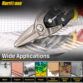 Hurricane tin snips gutter repair use for home maintenance