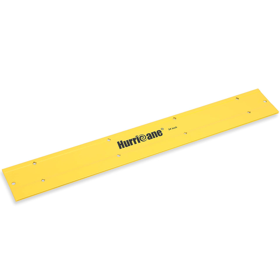 Hurricane 24in sheet metal folding tool in action showing folding action for precise seams.