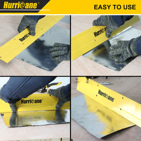 Hurricane 24in tool features heavy 16-gauge steel construction with rust-resistant powder coating.