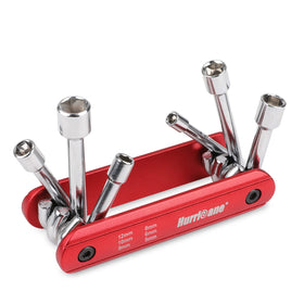 HURRICANE 6-in-1 folding nut driver set, 5mm: compact and pocket-ready for quick tasks.