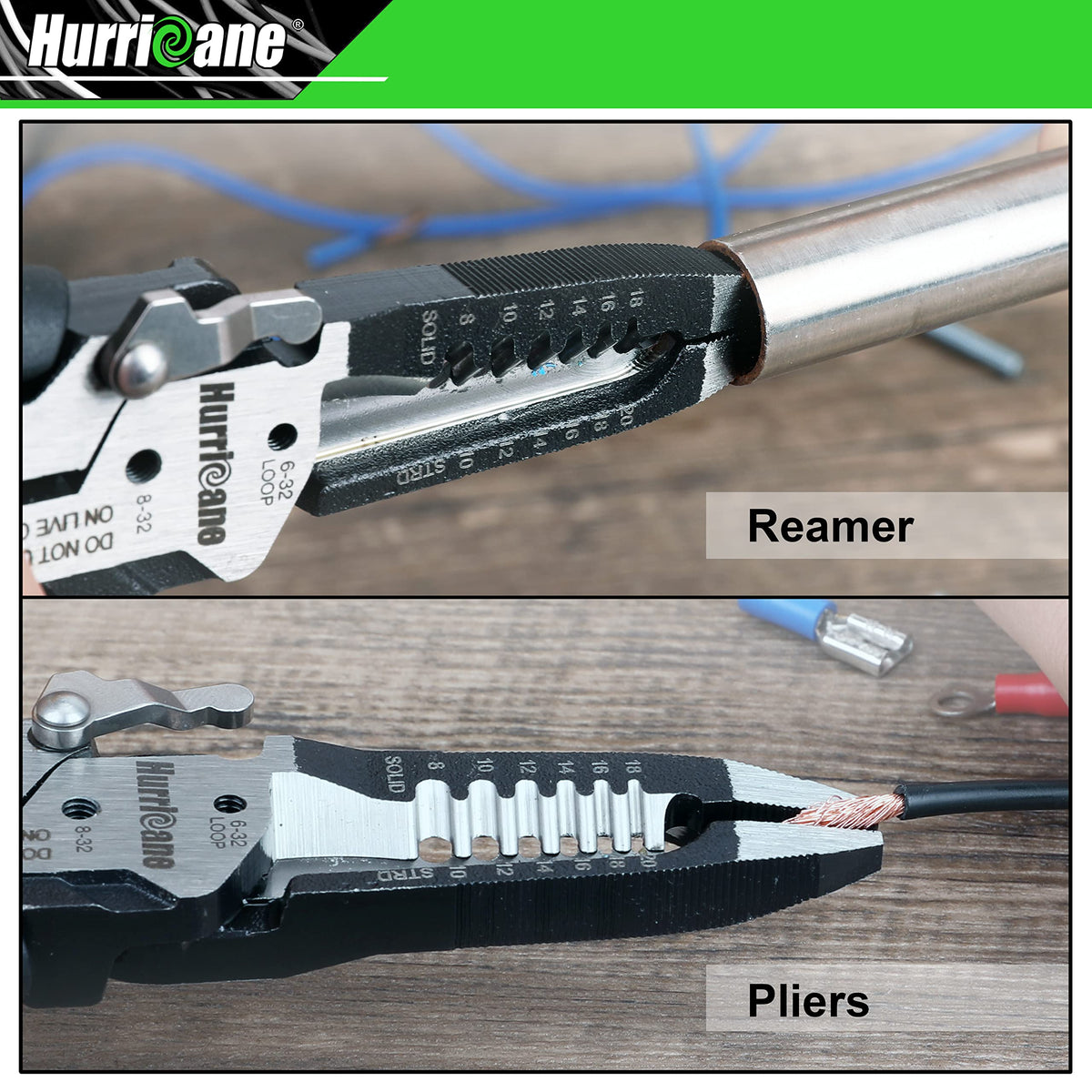 HURRICANE compact storage design keeps tools ready on site.