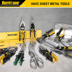 HURRICANE ergonomic snip design supports steady cuts in workshop tasks.