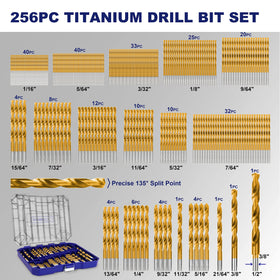 Hurricane high-speed steel drill bits offer strength and durability