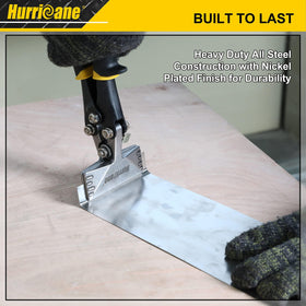 HURRICANE HVAC sheet metal tool used for bending, seaming, and flattening in tight spots.