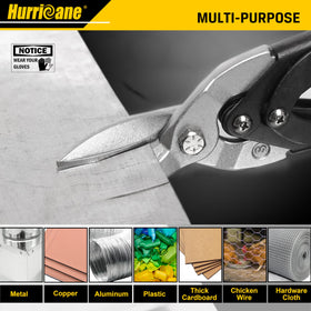 HURRICANE compatible with mild steel, aluminum, and PVC materials.