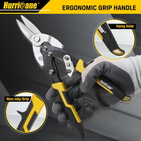 HURRICANE safety-guided use promotes safe, accurate metal cutting.