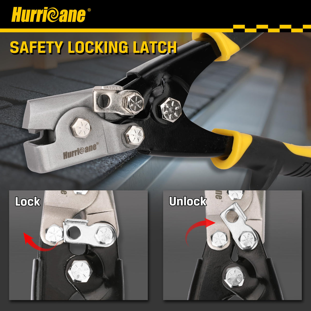 Hurricane Snap Lock Punch Tool handles aluminum and vinyl siding with ease.