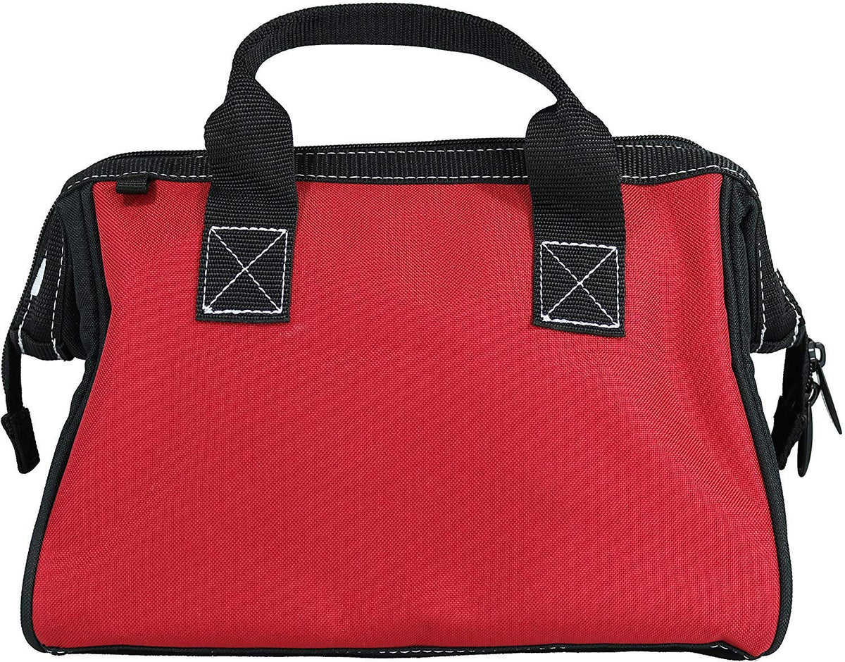 Husky 12inch tool bag sturdy cross-stitch handles stay strong