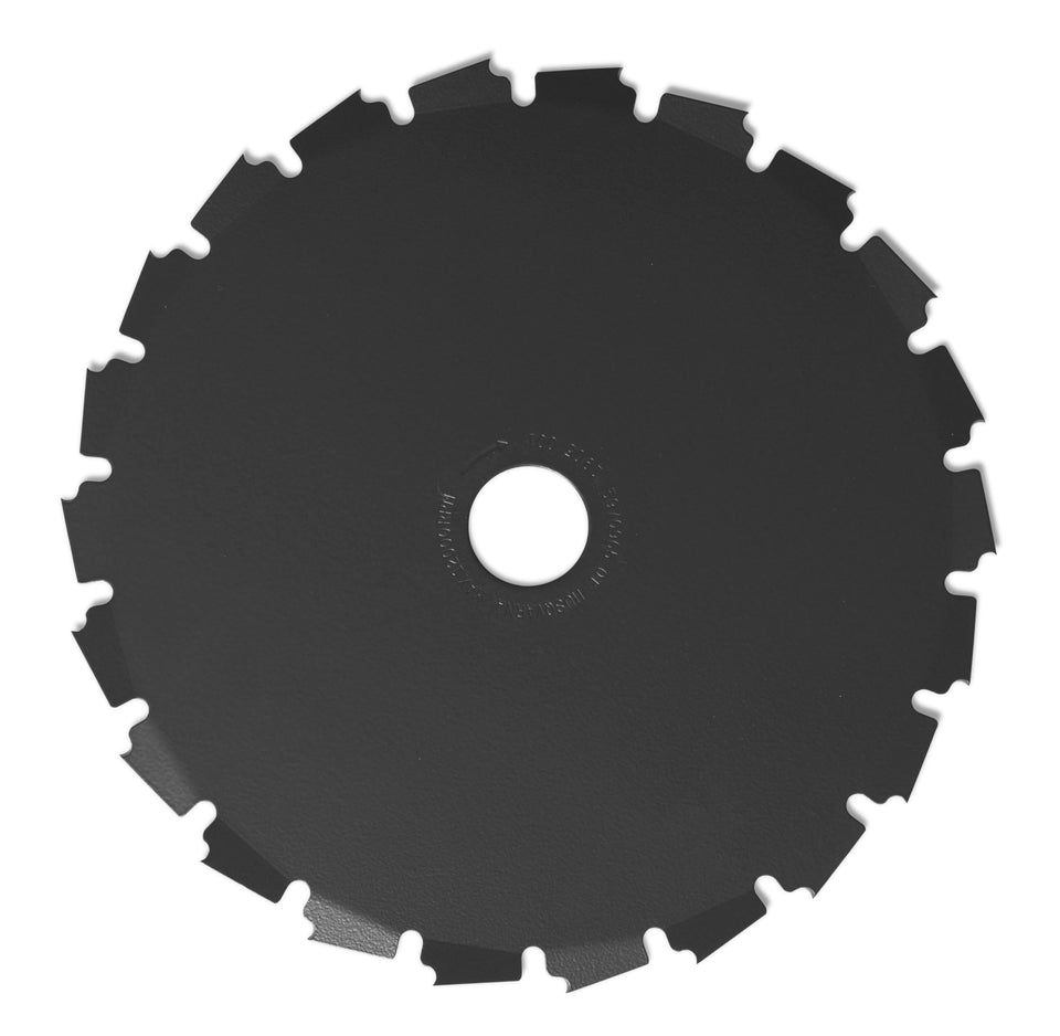 Husqvarna Scarlett blade for 8-inch, 22-tooth cutting through woody growth with smooth results