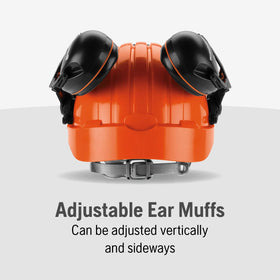 Husqvarna sweatband absorbs sweat while remaining skin-friendly during long workdays.