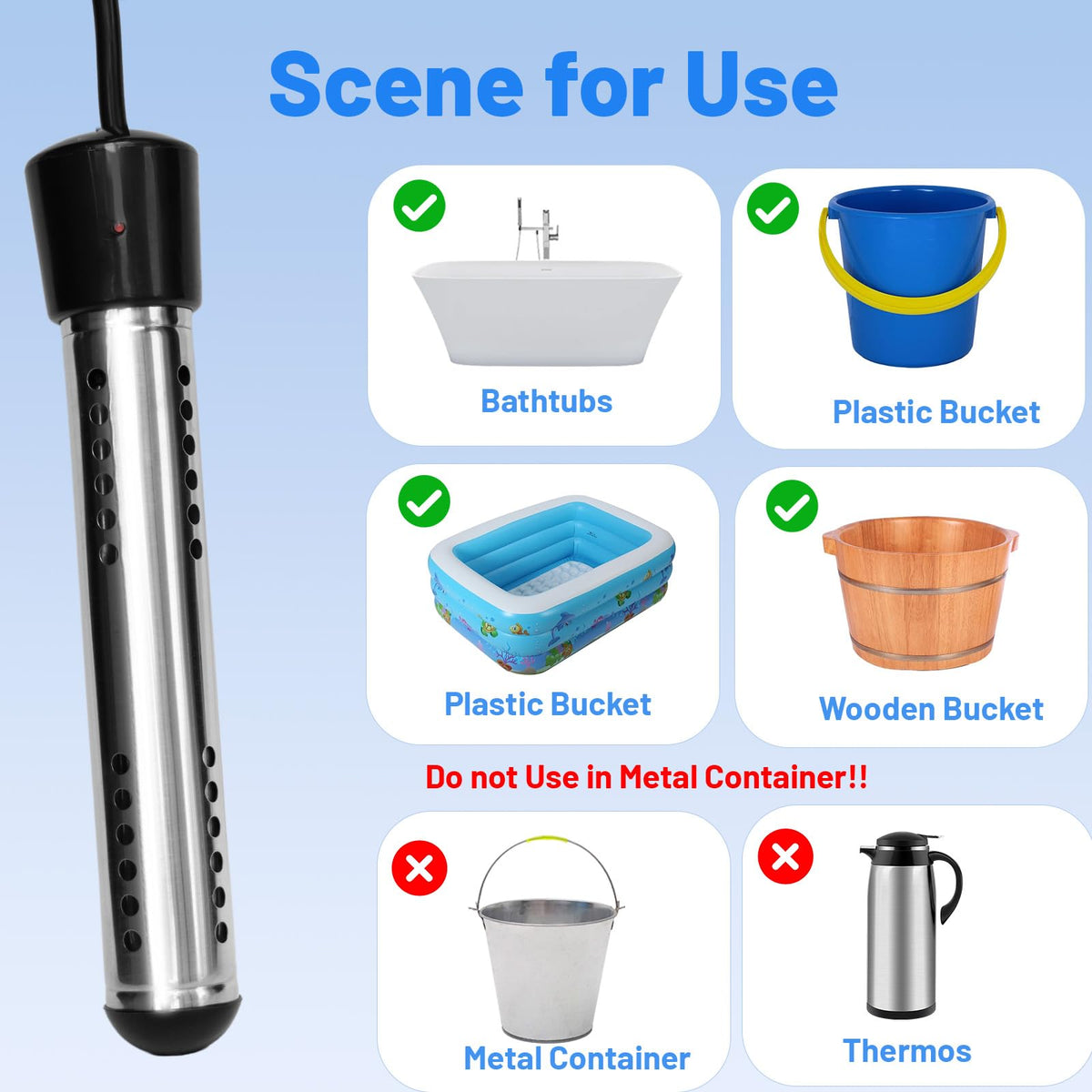 HUVOPUMO portable heater for camping and outdoor use