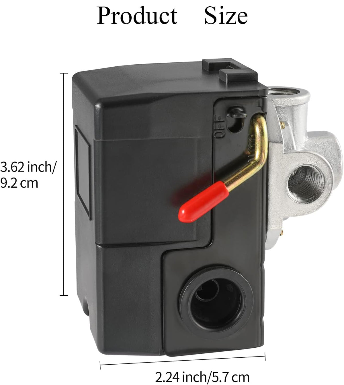 Huwaicpi four-port manifold enables flexible mounting and additional outlets.