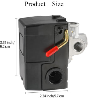 Huwaicpi four-port manifold enables flexible mounting and additional outlets.