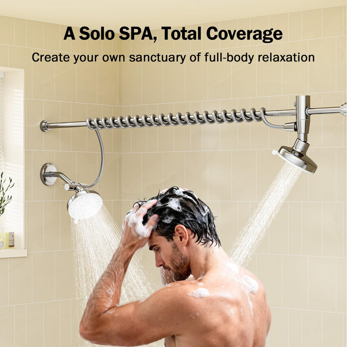 Hose withstands 40,000+ stretches for durable daily use
