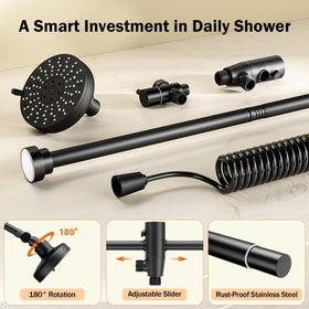 Huytrw spa like couple shower experience improves daily routines.