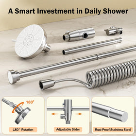 Huytrw spa-like shower moments for couples in daily routines