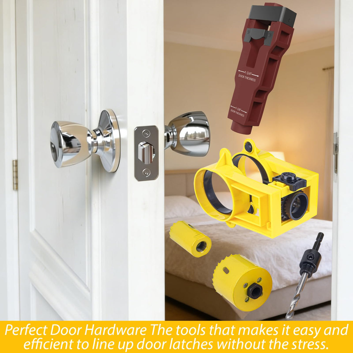 Huzile guide template with locking buckle ensures stable alignment.
