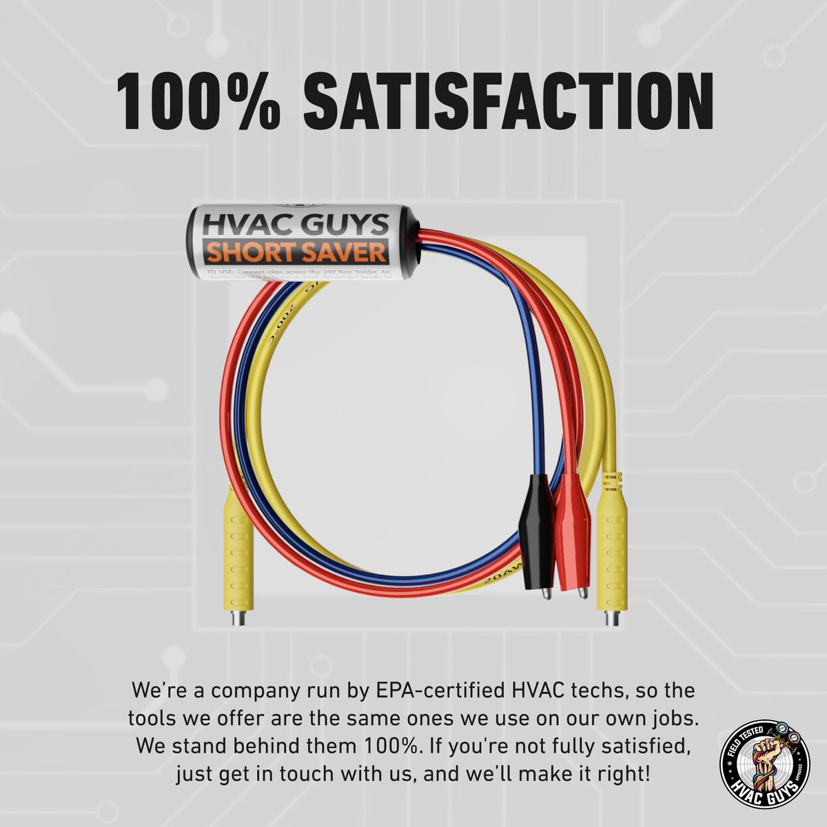 HVAC Guys Short Saver compact lightweight tool fits in pocket